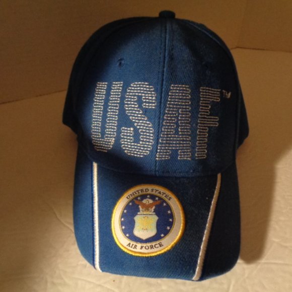 U.S. Air Force Ball Cap, Official Licensed, Adult Adjustable, New - Picture 2 of 7